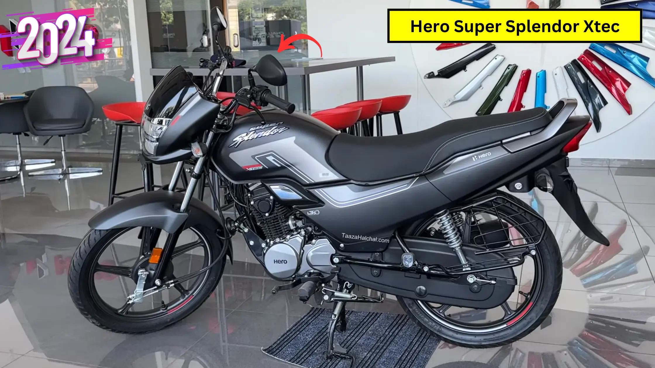 बाज़ार की शान Hero Super Splendor Xtec की खतरनाक वापसी, नए अपडेटेड फीचर्स और कीमत के साथ, जाने पूरी डिटेल्स