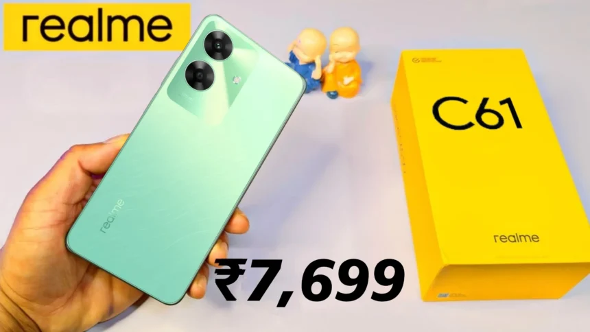Realme C61 Price In India: Realme का यह फ़ोन 10 हज़ार से कम कीमत में लाएगा धांसू फीचर!