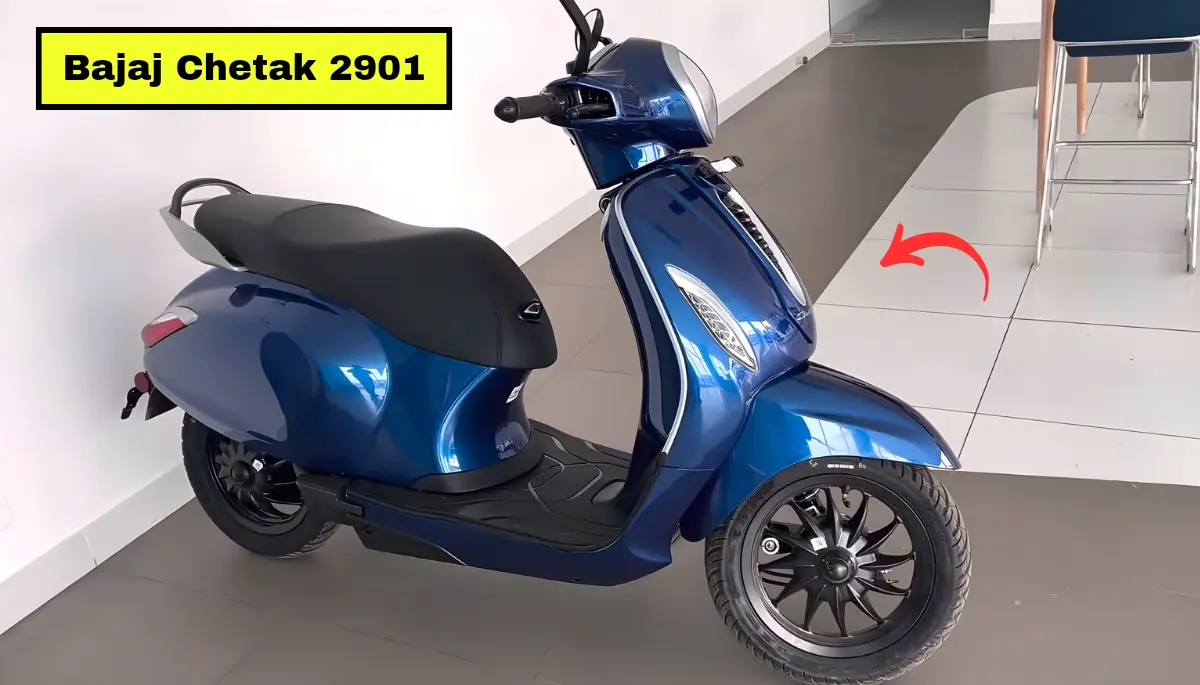 Ola और TVS की वाट लगाने लांच हुआ Bajaj Chetak 2901 स्कूटर, मिलेगी 123Km की शानदार रेंज