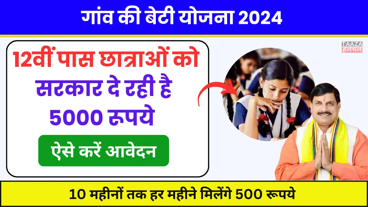 Gaon ki Beti Yojana Online Registration: गांव की बेटी योजना के तहत सरकार दे रही है बेटियों को 5000 रुपये, ऐसे करें आवेदन