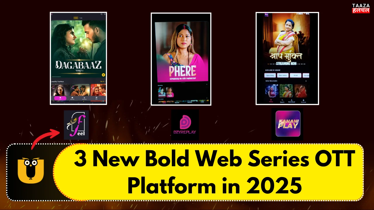 3 New Bold Web Series OTT Platform in 2025