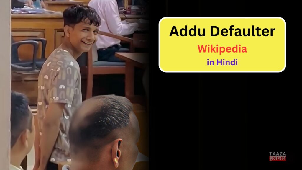 Addu Defaulter Wikipedia, Real Name, Age, Bio, Crime In 2025