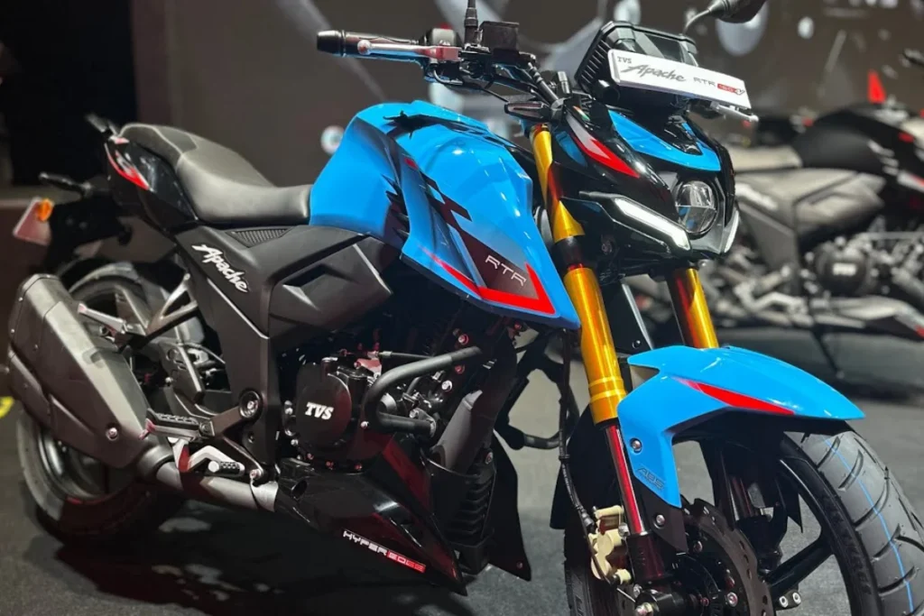 TVS Apache RTR 160 4V बनी हर युवा राइडर की पहली पसंद जो दिल को छू ले