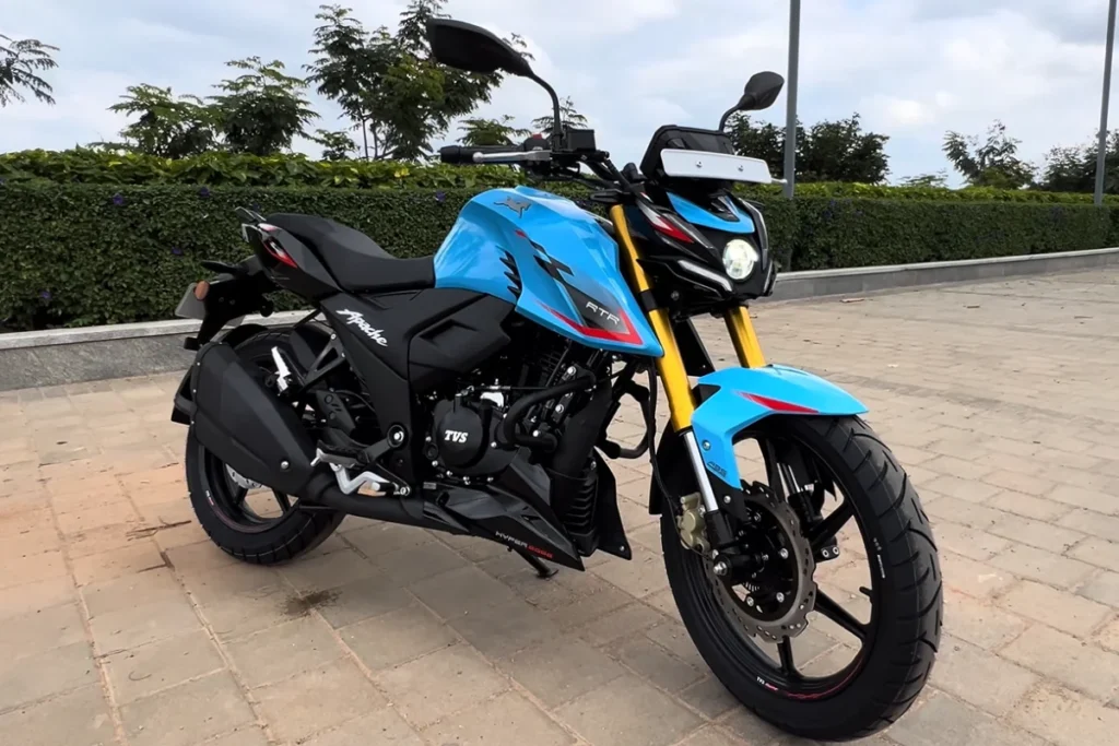 TVS Apache RTR 160 4V बनी हर युवा राइडर की पहली पसंद जो दिल को छू ले