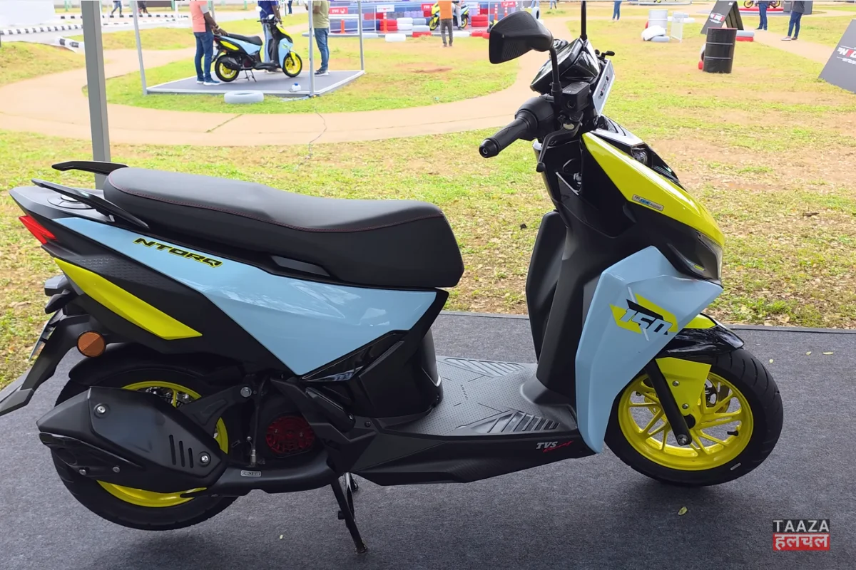 TVS Ntorq 150 Launch: टीवीएस ने लॉन्च किया नया स्कूटर Ntorq 150, जानें शानदार फीचर्स और कीमत