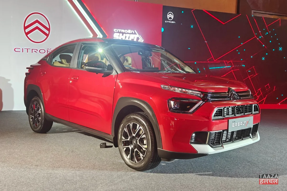 Citroen Basalt X स्टाइलिश डिज़ाइन और प्रीमियम फीचर्स के साथ भारत में लॉन्च, जानें कीमत