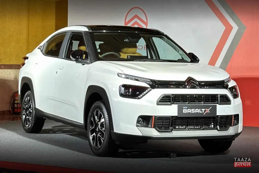 Citroen Basalt X स्टाइलिश डिज़ाइन और प्रीमियम फीचर्स के साथ भारत में लॉन्च, जानें कीमत