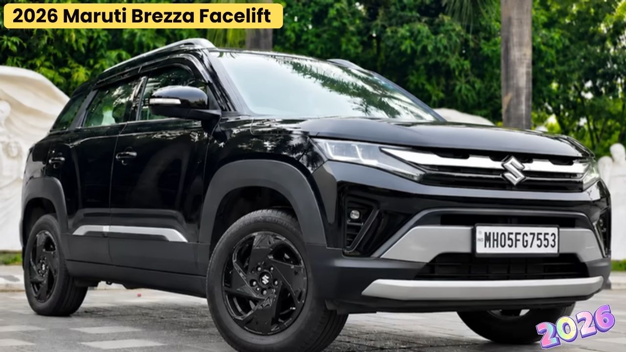 2026 Maruti Brezza Facelift जल्द होगी लॉन्च, नया लुक और फीचर्स से लेस होगी कम्पैक्ट SUV